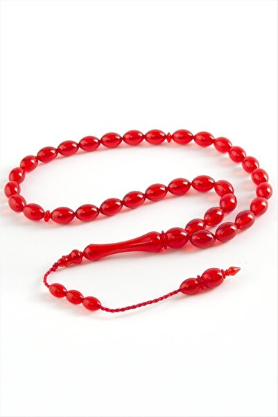 Marsilyan Olive Shaped Plastic Rosary 8*11 mm
