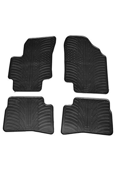 MTR Covorase Gledring cauciuc Hyundai Accent Kia Rio 2005-2010, 4 buc