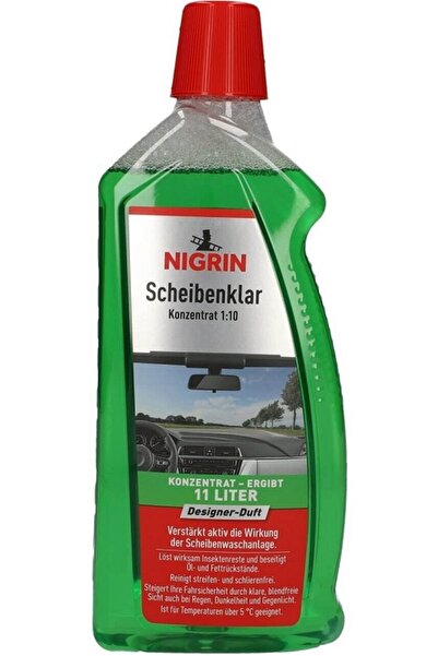 Nigrin Lichid Scheibenklar 12208519 de parbriz pentru vara, concentrat, diluție 1:10, 1 litru