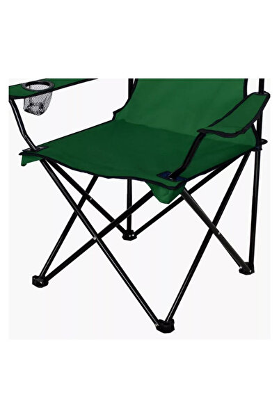 Generic Camping chair set consisting of two folding chairs made of Oxford cloth and metal legs - comfortable and lightweight