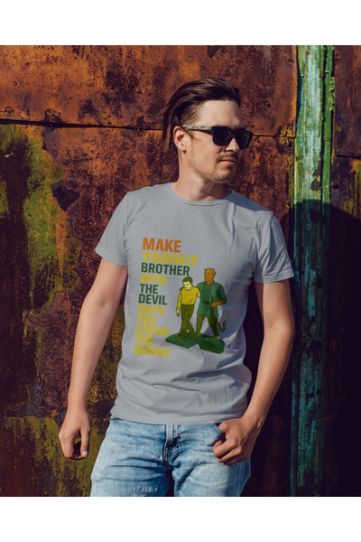 MVRDAR Unisex 100% cotton t-shirt with proverbs in Romanian and English