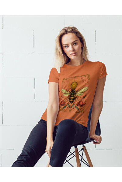 MVRDAR Tricou unisex 100% bumbac Flower Power pentru femei si fete