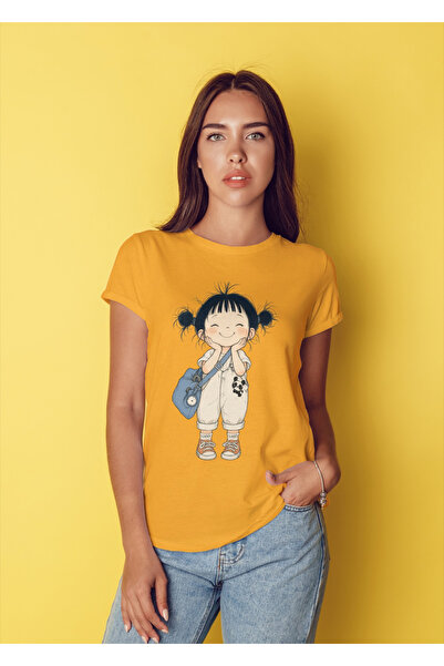 MVRDAR Tricou unisex 100% bumbac Flower Power pentru femei si fete