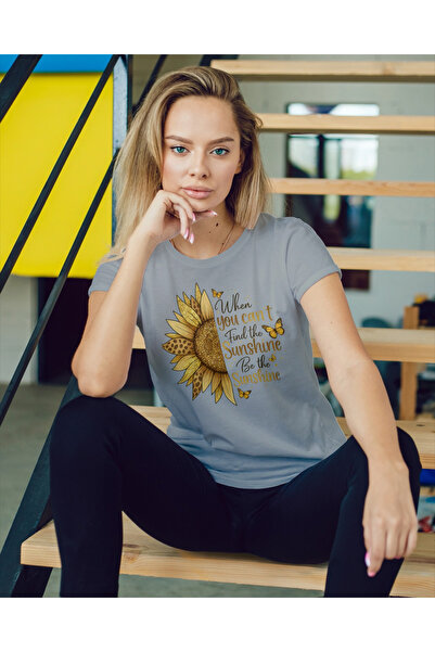 MVRDAR Tricou unisex 100% bumbac Flower Power pentru femei si fete