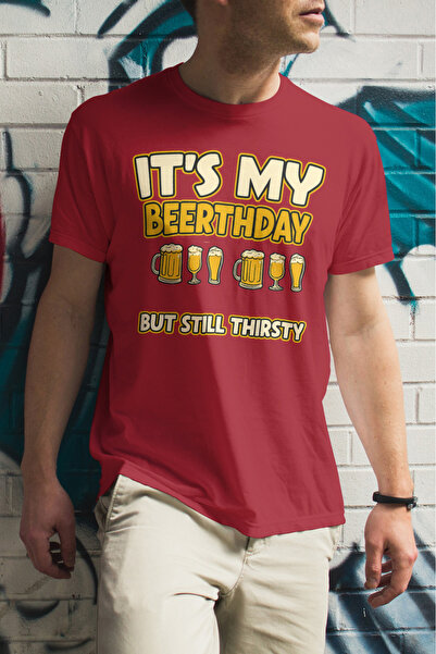 MVRDAR Unisex 100% cotton T-shirt with Oktoberfest, beer and alcohol motifs
