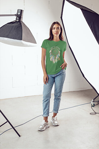 MVRDAR Tricou unisex 100% bumbac Flower Power pentru femei si fete
