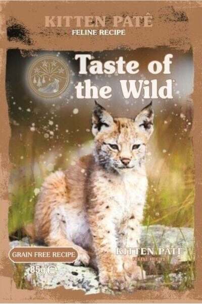 Taste of the Wild Kitten Pouch Yavru Tavuklu Yaş Mama Pate 85 Gr