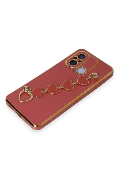 NewFace Sptrns Xiaomi Redmi 12C Case Esila Silicone (120701) - Red