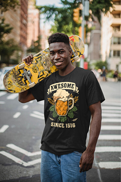 MVRDAR Tricou unisex din bumbac 100% cu motive Oktoberfest, bere si alcool