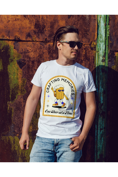 MVRDAR Tricouri unisex 100% bumbac cu motive Oktoberfest, bere, festivaluri, ...