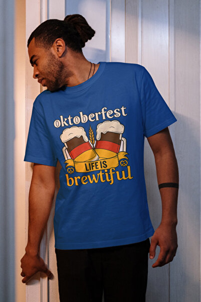 MVRDAR Tricou unisex din bumbac 100% cu motive Oktoberfest, bere si alcool