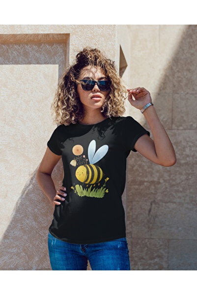 MVRDAR Tricou unisex 100% bumbac Flower Power pentru femei si fete