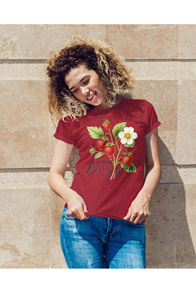 MVRDAR Tricou unisex 100% bumbac Flower Power pentru femei si fete