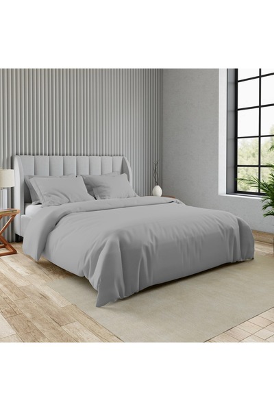 Generic Eternity Cotton Percale 325 Thread Count 3-Piece Full Comforter Set - 160x240 cm