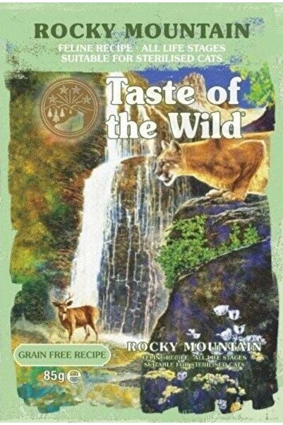 Taste of the Wild Rocky Mountain Pouch Tavuklu Yaş Mama Soslu 85 Gr