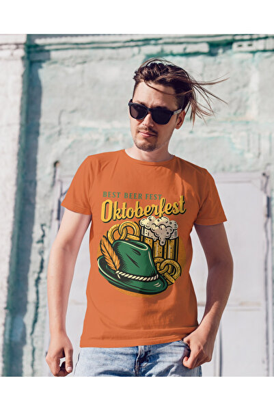 MVRDAR Tricou unisex din bumbac 100% cu motive Oktoberfest, bere si alcool