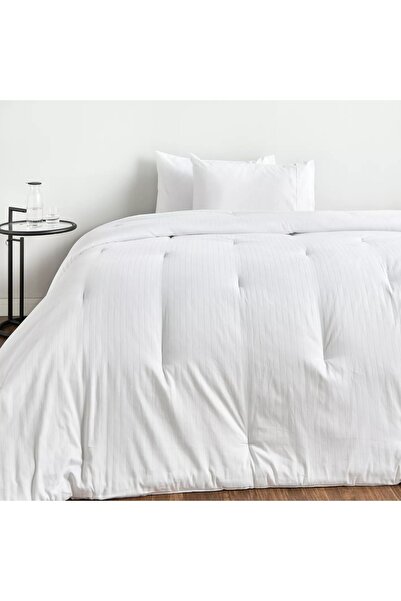 Generic Hampton Cotton Sateen Jacquard 220 Thread Count 3-Piece Queen Comforter Set - 200x240 cm