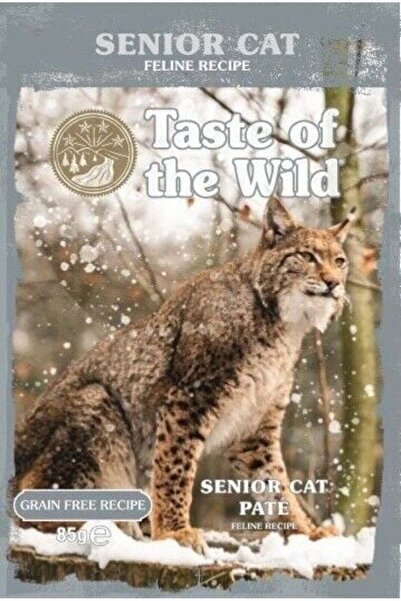 Taste of the Wild Senior Yaşlı Pouch Tavuklu Yaş Mama Soslu 85 Gr