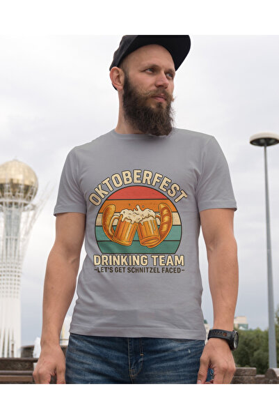 MVRDAR Tricouri unisex 100% bumbac cu motive Oktoberfest, bere, festivaluri, ...