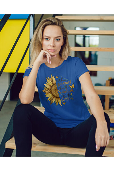 MVRDAR Tricou unisex 100% bumbac Flower Power pentru femei si fete