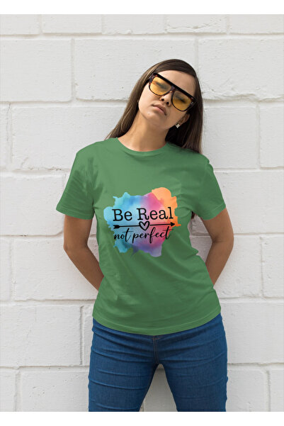MVRDAR Tricou unisex 100% bumbac Flower Power pentru femei si fete