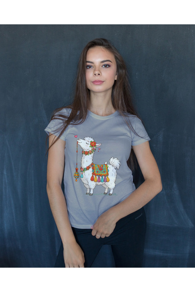MVRDAR Tricou unisex 100% bumbac Flower Power pentru femei si fete