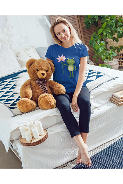MVRDAR Tricou unisex 100% bumbac Flower Power pentru femei si fete