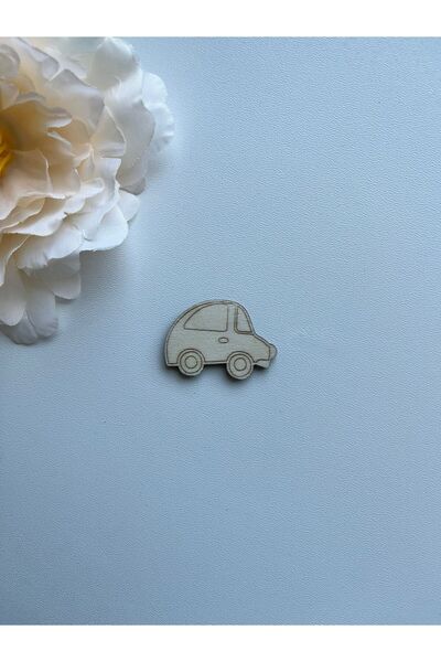 ALR Figurină din lemn Mașină 10 buc