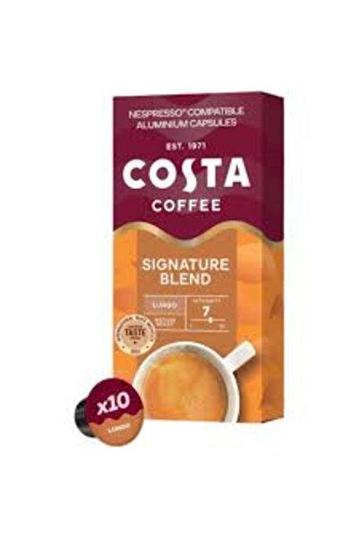 Costa Capsule cafea Aluminiu Coffee Signature Blend Lungo - Compatibile Nespresso, 10 caps, 57gr.