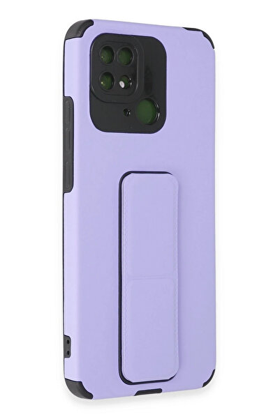 NewFace Sptrns Xiaomi Redmi 10C Case Mega Stand Silicone (151257) - Lilac