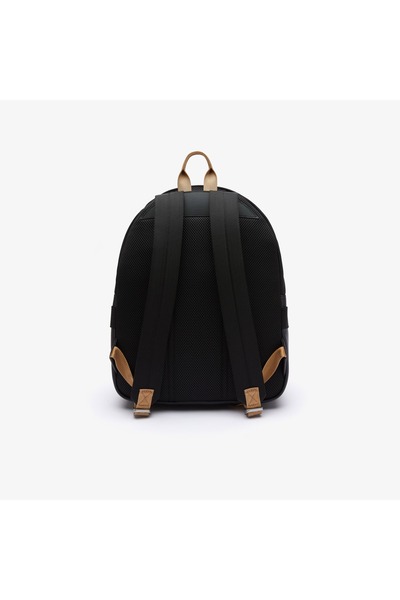 Lacoste L on the Go Multiple Pockets Canvas Backpack
