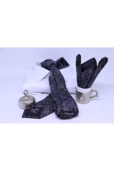 B'lazzotti Woven Handkerchief Tie