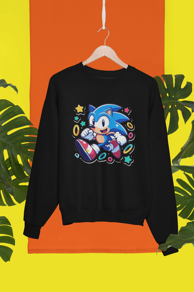 MAGORS SWEATSHIRT STIL-X SONIC PRINTED PENTRU COPII