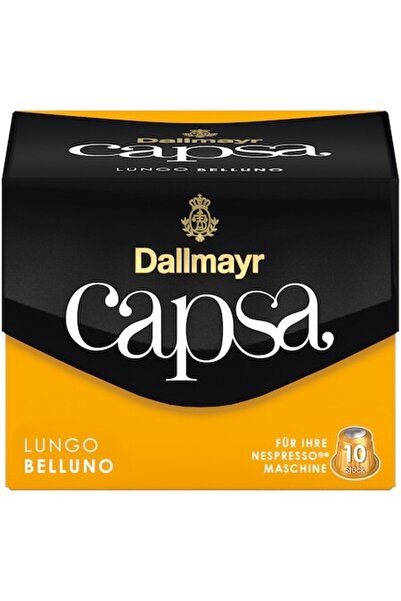 Dallmayr Capsule Cafea Capsa, Lungo Belluno, compatibil Nespresso, 10 caps, 5...