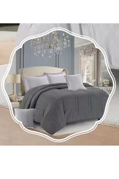 smart home Summer Double - 6 Piece Premium Microfiber Comforter Set, 100% Microfiber, Reversible, 260x240cm