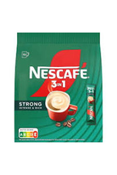 Nescafe 3in1 instant coffee, Strong, 160gr.