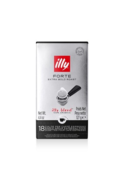 illy Cafea Paduri Arabica Tostato Forte, Monodoze Compostabile, Pad Ese, 18 Pads, 127gr