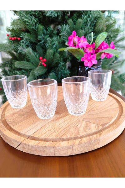 Madame Coco Audrey Mini Coffee Side Cup Set of 4 - 70 ml