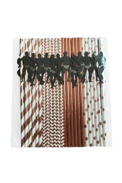 KESNUP Set of 24 drinking straws for strippers, bachelorette party