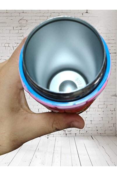 Vagonlife Colorful Numbers and Shapes Educational Water Bottle – Steel Water Bottle / Flask for Children with Carrying Strap 430ml