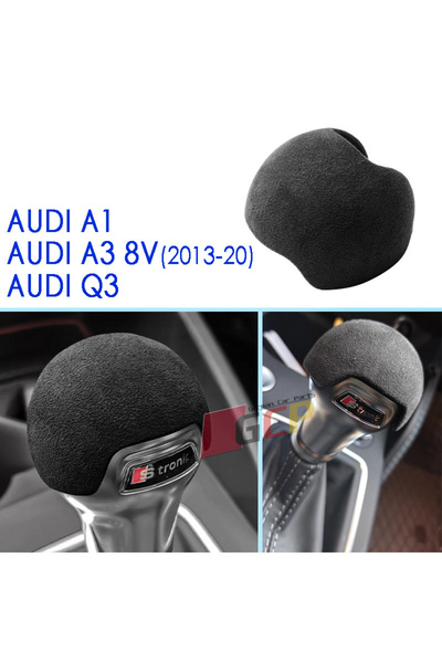 GCP German Car Parts Audi A3 8V Automatic Gear Shift Head Cover - A3 8V Alcantara Gear Shift Head