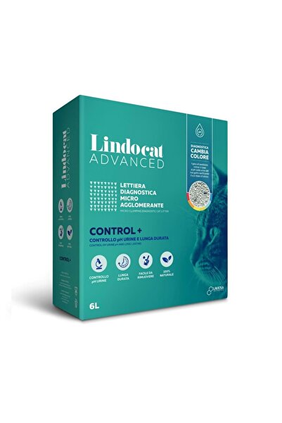 Lindo Cat Advanced Control Hastalık Teşhis Eden Kokusuz Topaklaşan Kedi Kumu ...
