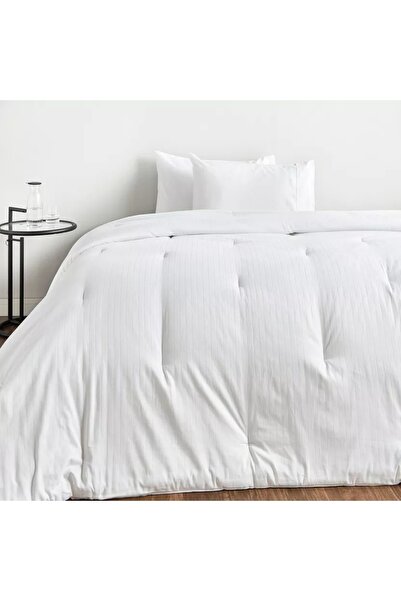 Generic Hampton Cotton Sateen Jacquard 220 Thread Count 3-Piece Queen Comforter Set - 200x240 cm