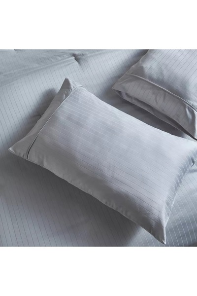 Generic Hampton Cotton Sateen Jacquard 220 Thread Count 3-Piece Full Comforter Set - 160x240 cm