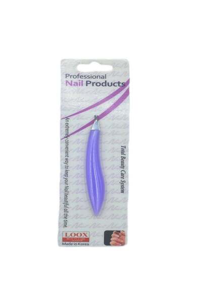 almond tar أداة تشذيب الجلد للأظافر - من الفولاذ المقاوم للصدأ