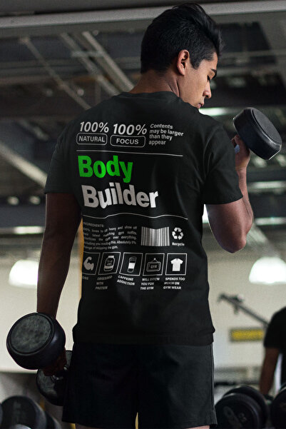 Bigonya Gym, Special for Body Sports, Gym Body Printed Unisex T-Shirt, Comfortable Cotton Fit