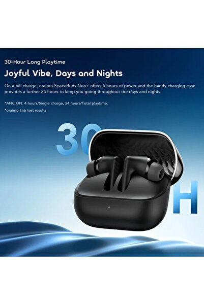 oraimo Earbuds SpaceBuds Neo Plus ANC True Wireless Spatial Earbuds 30H Playtime & Metallic Design