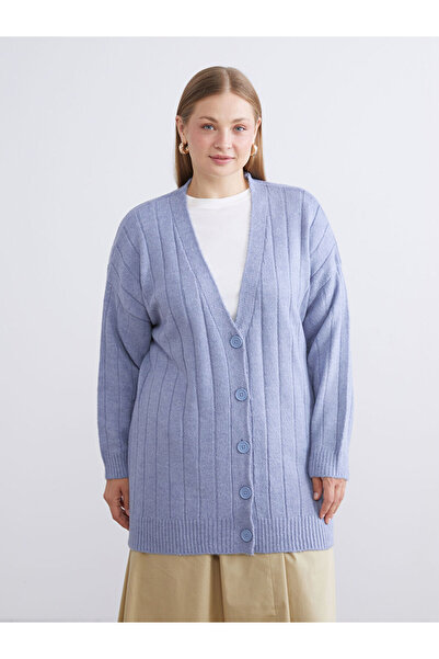 LC Waikiki Shining Store'dan Işıltılı Seçimler | V Yaka Kadın Triko Hırka