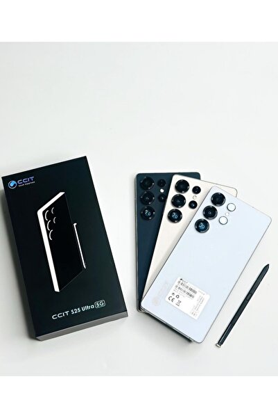 CCIT هاتف ذكي S25 MAX يعمل بنظام أندرويد، ذاكرة وصول عشوائي (RAM) بسعة 6 جيجابايت، وسعة تخزين 128 جيجابايت، وشبكة 5G.