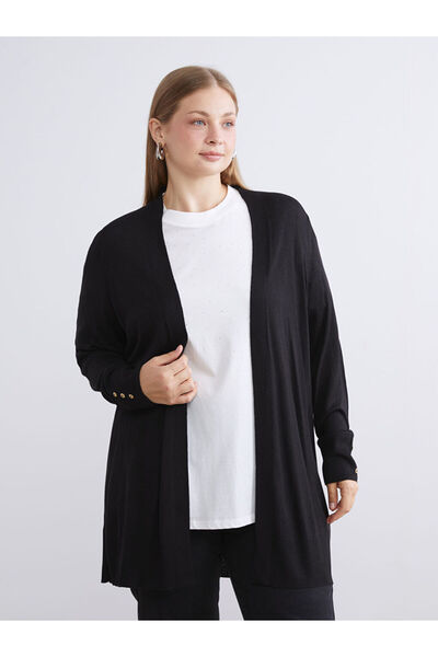 LC Waikiki Λαμπερές επιλογές από το Shining Store |   Γυναικεία πλεκτή ζακέτα με γιακά σάλι